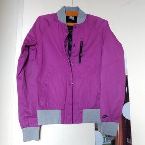 Nike Purple Windbreaker Jacket